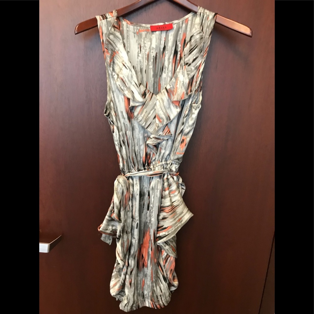 AKIRA multi-colored party dress